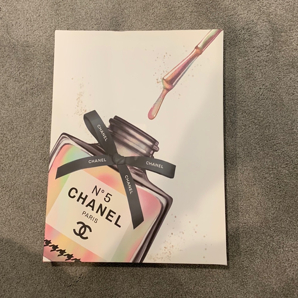 Chanel Nail polish Art Canvas Decoration